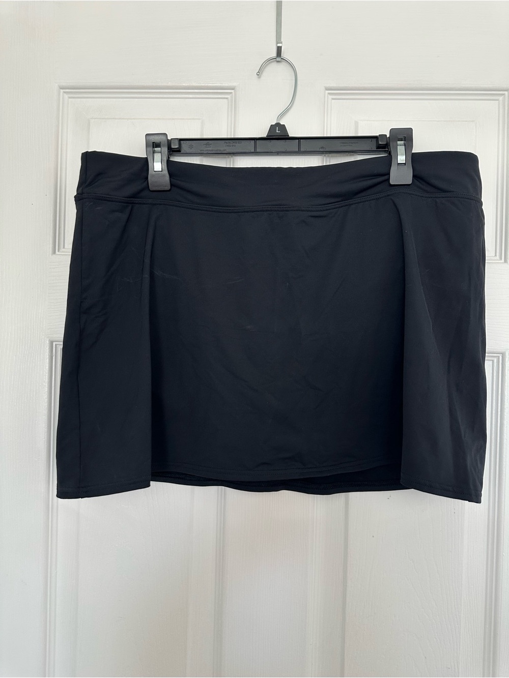 Lands' End Black Swim Skirt